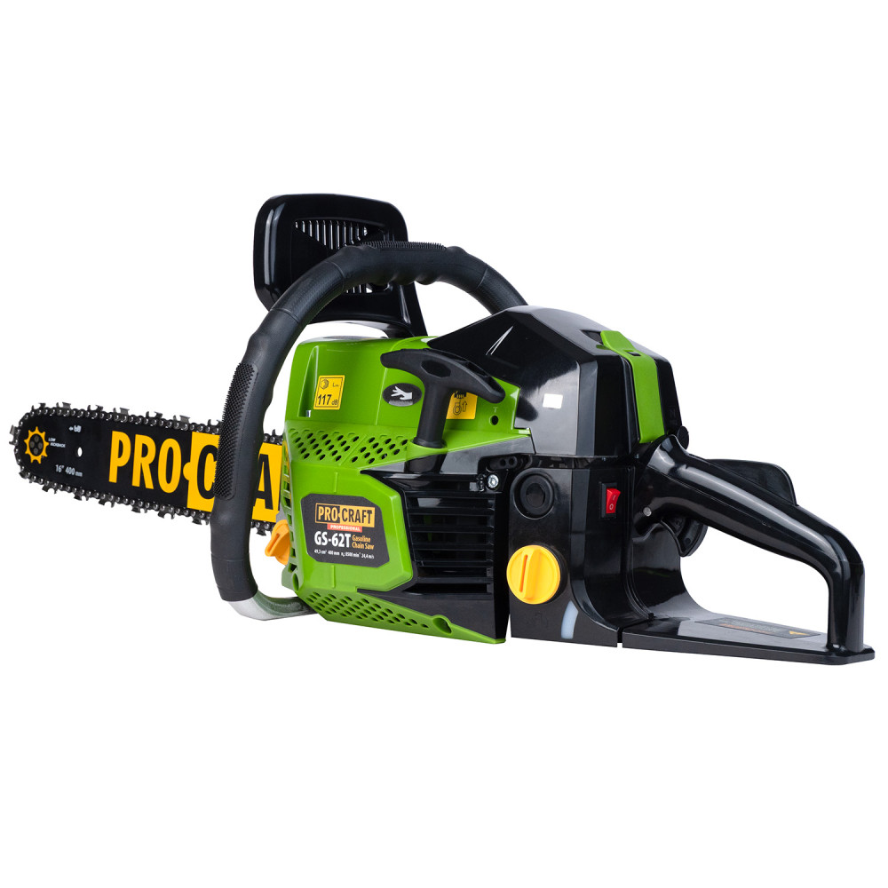 Procraft GS-62T, вигляд з боку стартера